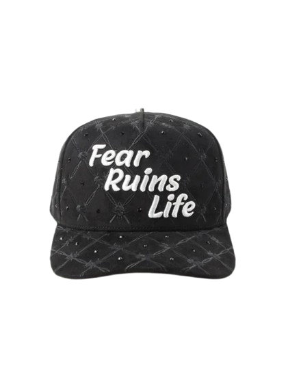 Fear Ruins Life Hats Fear Ruins Life Hats