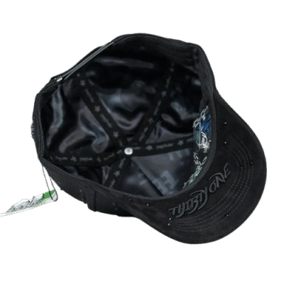 LA Crystals Black Thirty One Hat