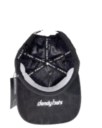 Dandy Flames Black Embroidered Hat