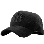 NY Crystals Black Thirty One Hat