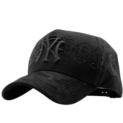 NY Crystals Black Thirty One Hat