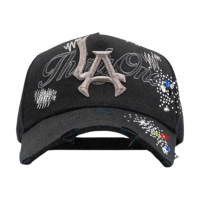 Dandy LA Black Rainbow crystals Hat