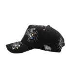 Gorra Dandy Hat LA Black Rainbow crystals Hat