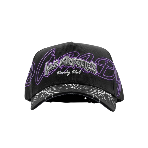 LA DANDY CLUB PURPLE STORM HAT LA DANDY CLUB PURPLE STORM HAT