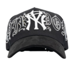 Thirty One Ny Crystals Black White Hat