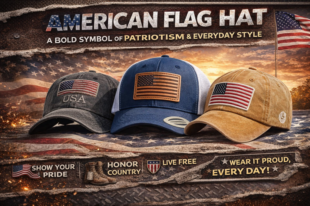 American Flag Trucker Hat — A Bold Symbol of Patriotism and Everyday Style