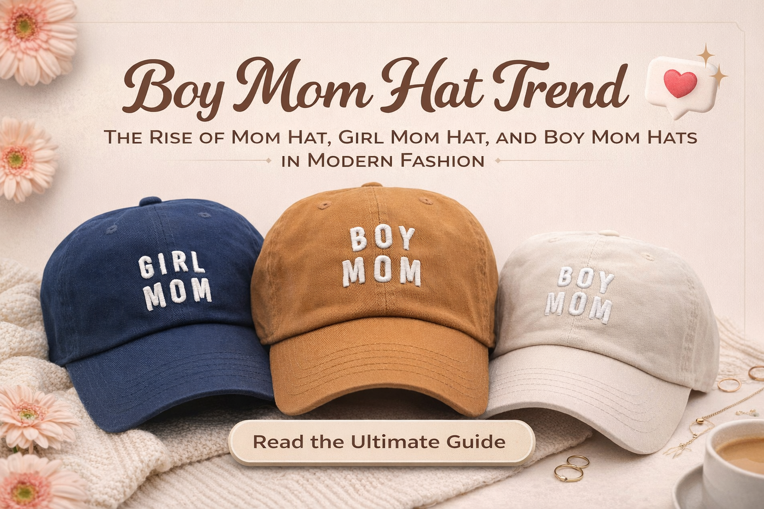 Boy Mom Hat Trend — The Rise of Mom Hat, Girl Mom Hat, and Boy Mom Hats in Modern Fashion