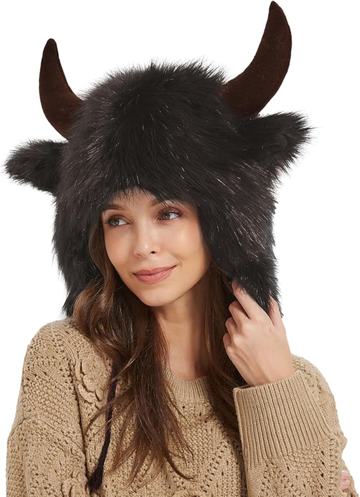 Buffalo Hat — Wild Style, Viral Fashion, and the Rise of the Fuzzy Horn Trend (2)