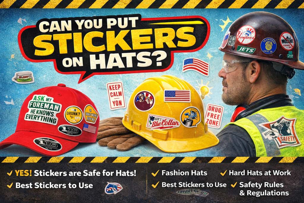 Can You Put Stickers on Hats? Complete Guide for Fashion Safety and Style