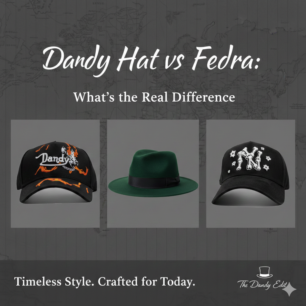 Dandy Hat vs Fedora What’s the Real Difference