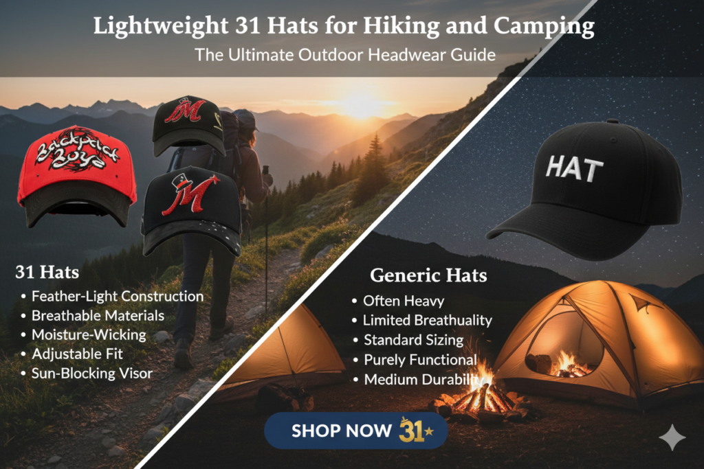 Lightweight 31 Hats for Hiking and Camping The Ultimate Outdoor Headwear Guide