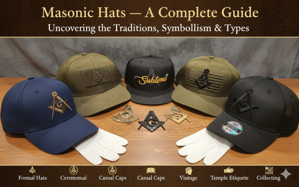 Masonic Hats — A Complete Guide to Free Mason Hat, Mason Hats, Freemason Cap, and Masonic Hat Types