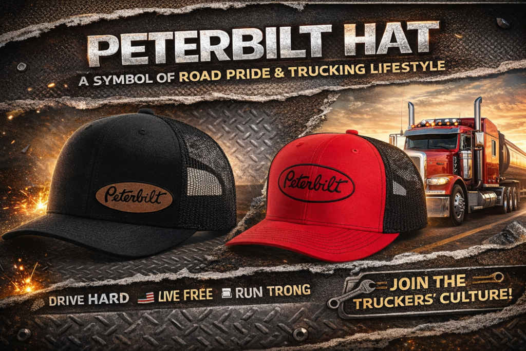 Peterbilt Hat — A Symbol of Road Pride and Trucking Lifestyle