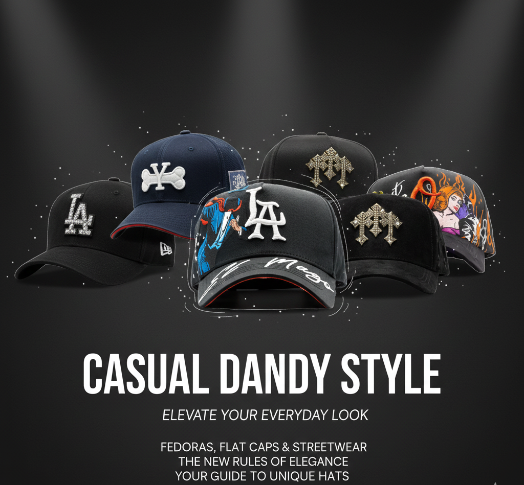 Wearing Dandy Hats Casually Without Losing Elegance
