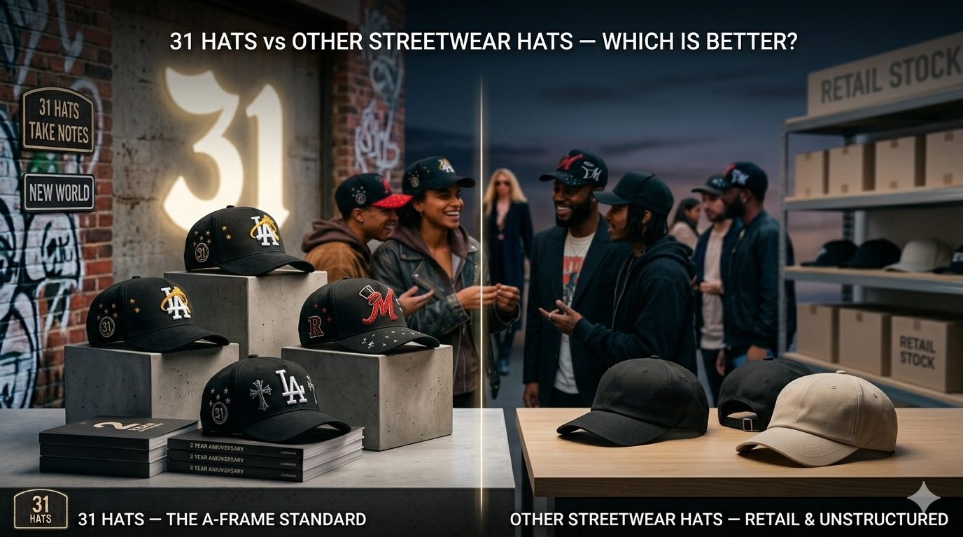 31 Hats vs Other Streetwear Hats — Which Is Better