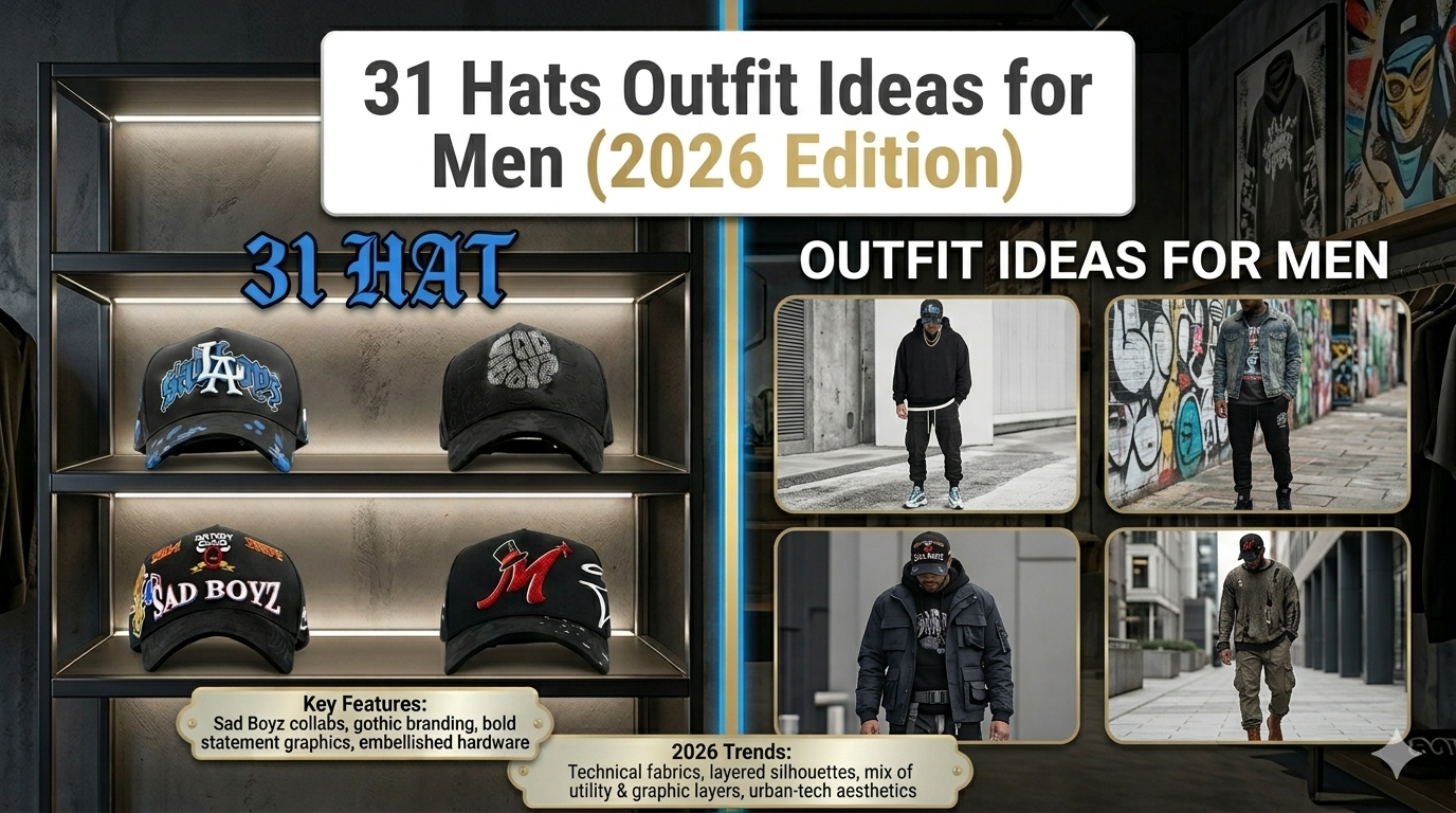 31 Hats Outfit Ideas for Men (2026 Edition)