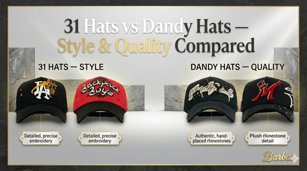 31 Hats vs Dandy Hats — Style & Quality Compared
