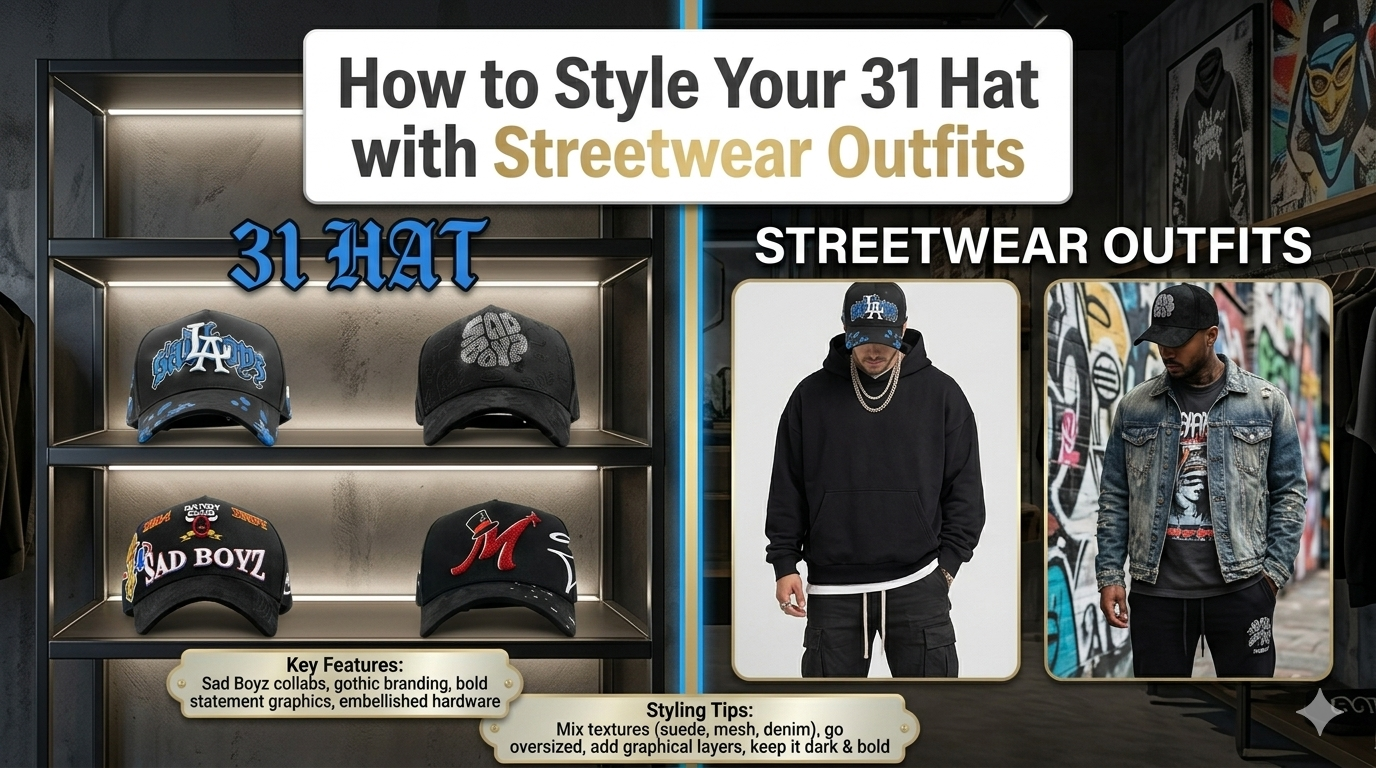 How to Style Your 31 Hat with Streetwear Outfits