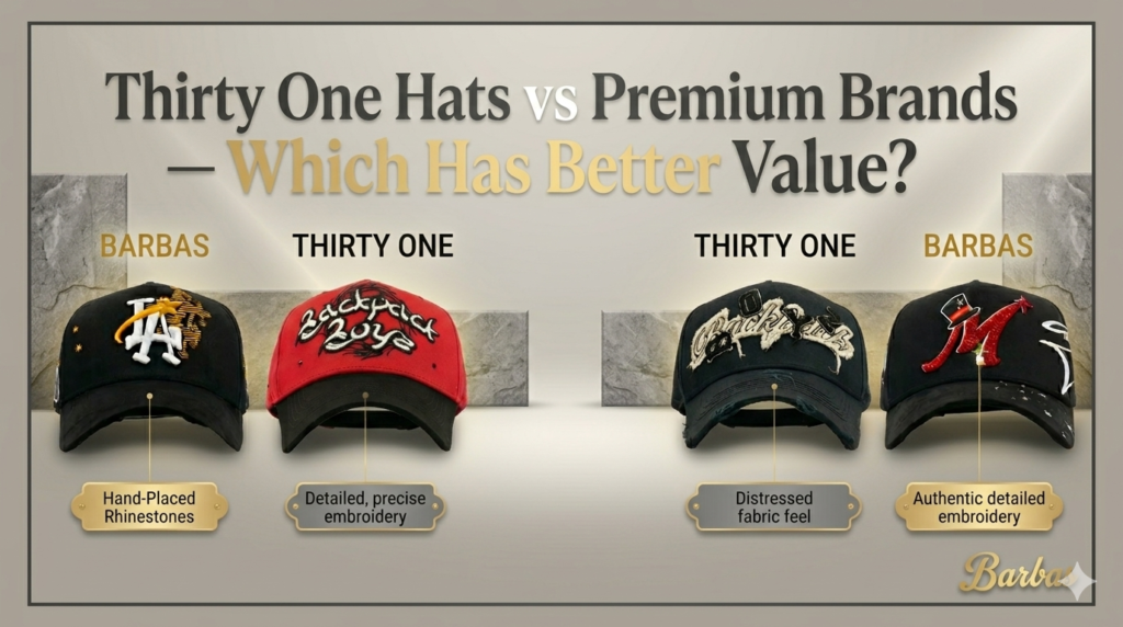 Thirty One Hats vs Premium Brands — Which Has Better Value 