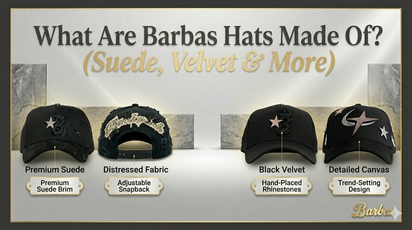 What Are Barbas Hats Made Of (Suede Velvet & More)