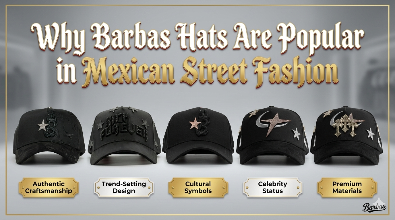 Why Barbas Hats Are Popular in Mexican Street Fashion