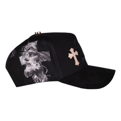 GORRA RICO HATS LA CROSES GOLD BLACK