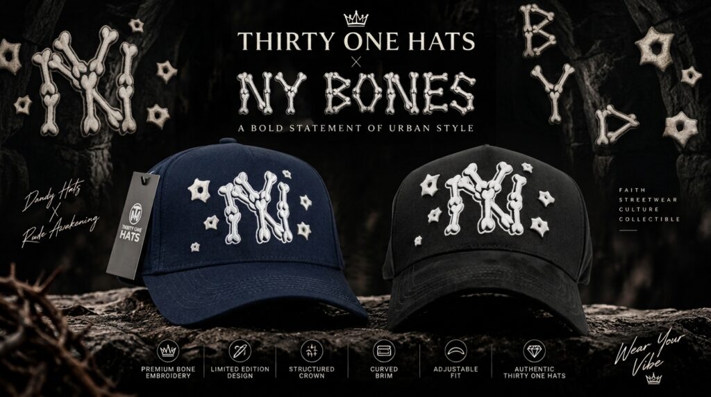 Thirty One Hats X NY BONES