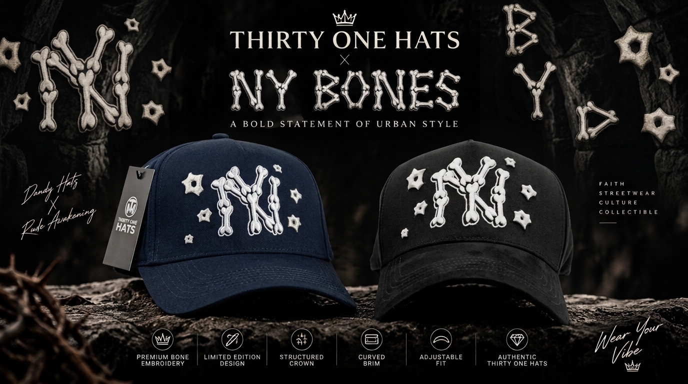 Thirty One Hats X NY BONES