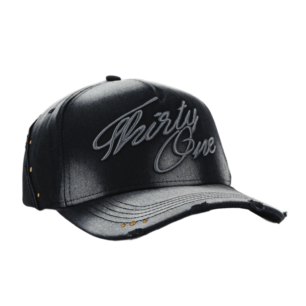 31 Hats Fade to Black Hat