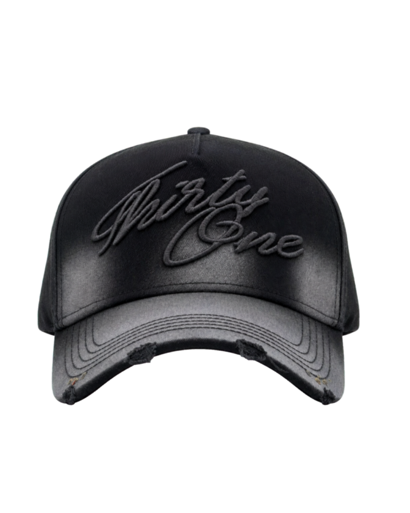 31 Hats Fade to Black Hat