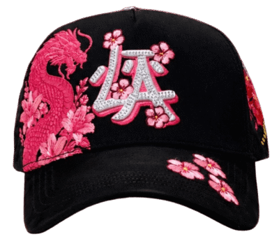 31 hat la katana pink snapback hat