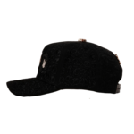 BARBAS HAT BBB HAND SKULL CRYSTALS NEGRA HAT