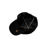BARBAS HAT BBB HAND SKULL CRYSTALS NEGRA HAT