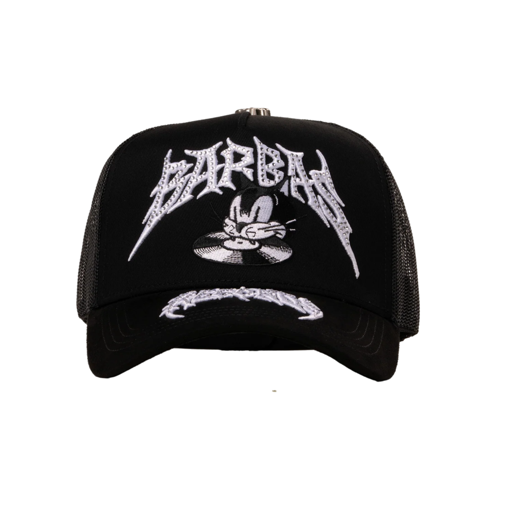 Barbas Hat Barbas Records Streetwear Trucker Hat Barbas Hat Barbas Records Streetwear Trucker Hat