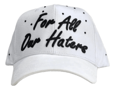 Dandy Drop x Tombochio For All Your Haters White