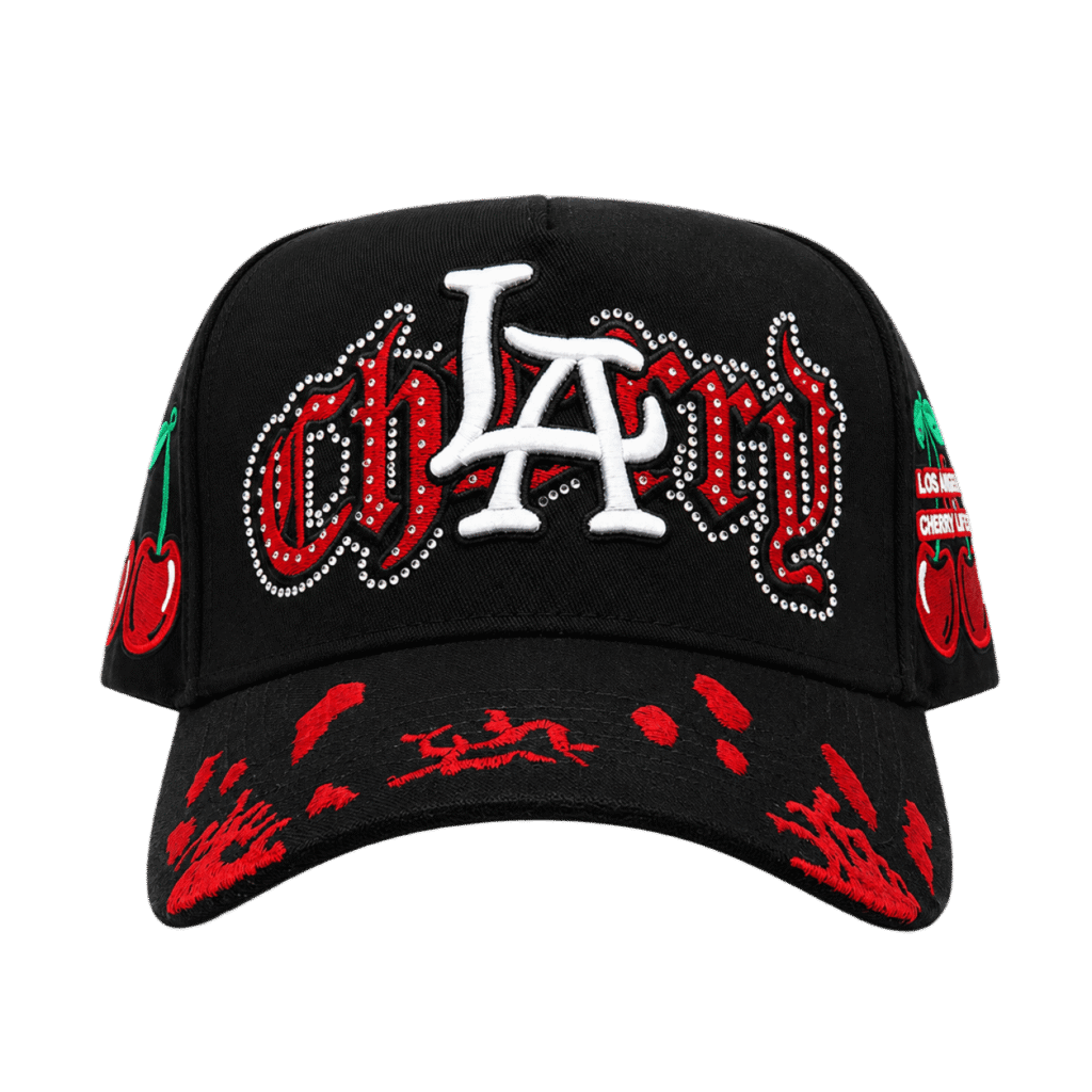 Dandy Hats x Sad Boyz Junior H LA Cherry Snapback Hat