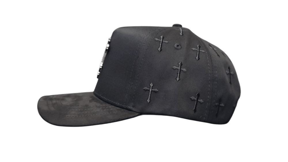 El Barbas Hat X Rich The Kid Chrome Blackout