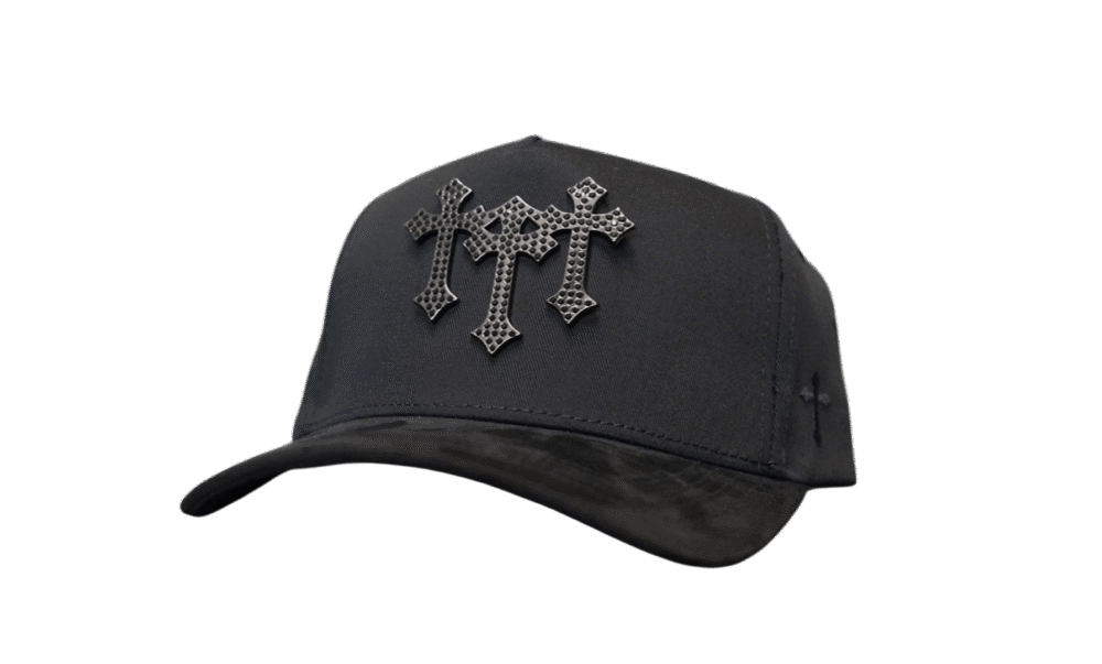 El Barbas Hat X Rich The Kid Chrome Blackout