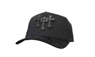El Barbas Hat X Rich The Kid Chrome Blackout