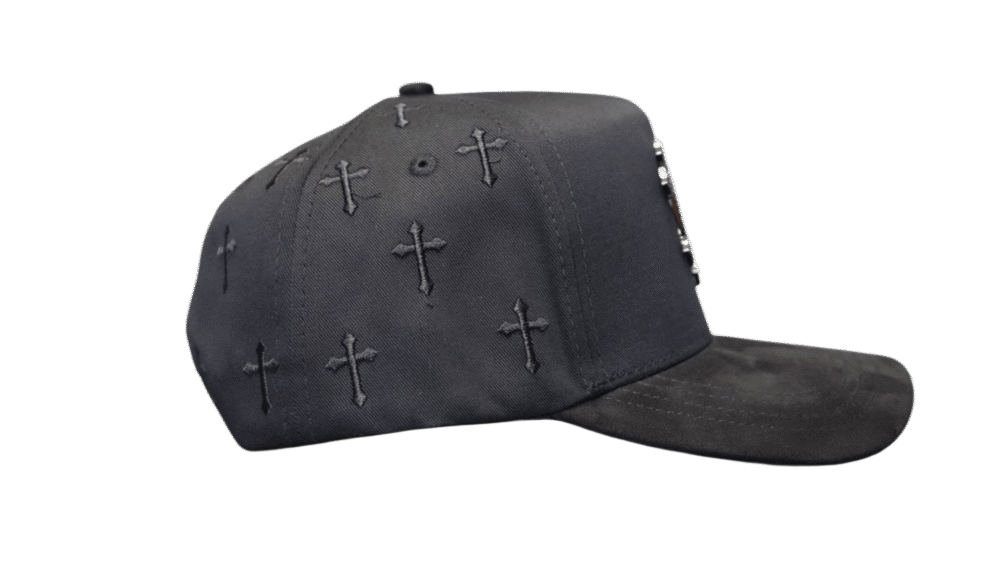 El Barbas Hat X Rich The Kid Chrome Blackout