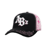 Gorra BAEZ ABZ MESH PINK & BLACK Dandy Hat