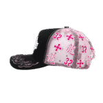 Gorra BAEZ ABZ MESH PINK & BLACK Dandy Hat